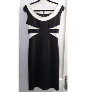 Maggy London Slimming Colorblock Sheath Dress